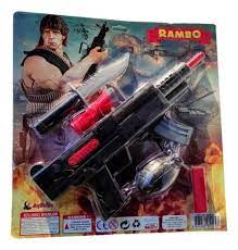 Toptan oyuncak rambo tüfek seti kartelada ayd129